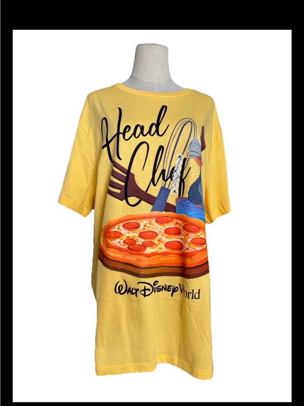 Disney. Walt Disney World Ratatouille Remy Head Chef 2026 Adult XL T-